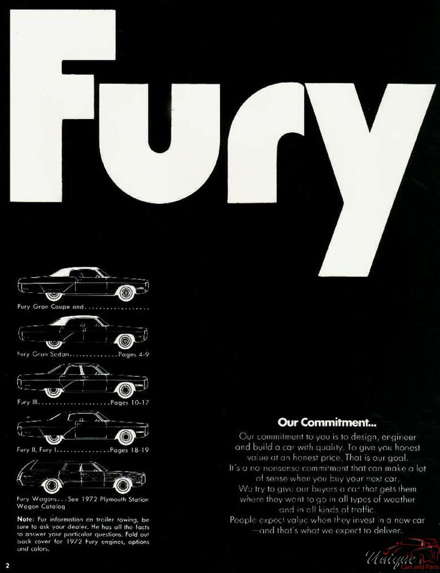1972 Plymouth Fury Brochure Page 15